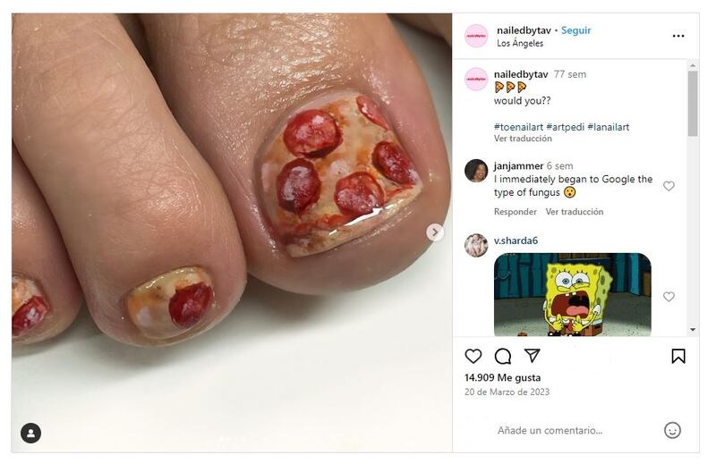 Benny Blanco es amante de las pedicuras llamativas y extravagantes