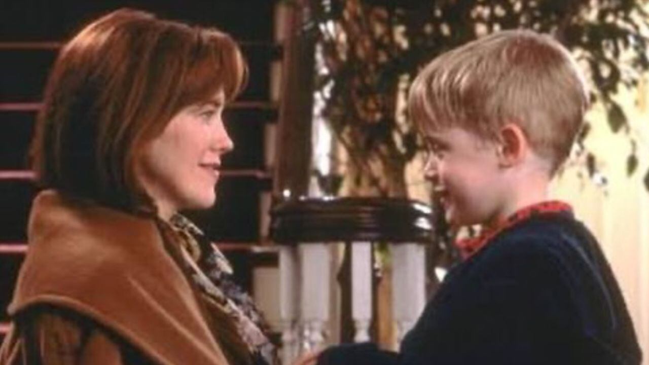 Catherine O'Hara y Macaulay Culkin