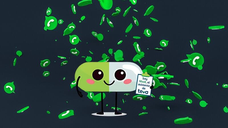 La compañía Teva lanzó Medi, el primer asistente virtual del sector farmacéutico en WhatsApp | Composición