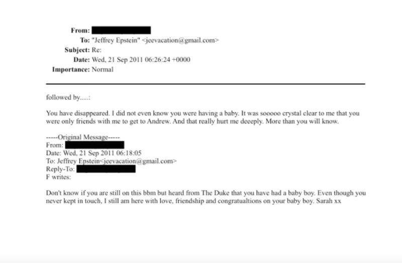 Adolescente acusa a Jeffrey Epstein de haberla usado como “incubadora humana” para un bebé que habría sido secuestrado al nacer