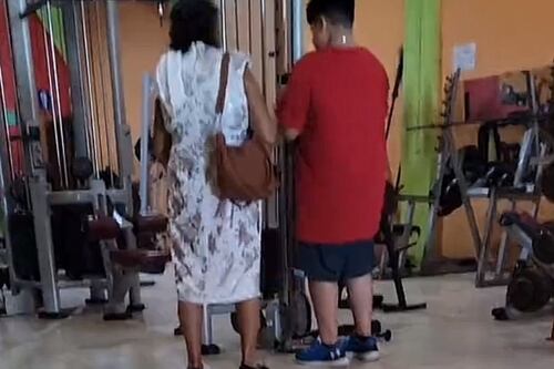 VÍDEO: Que sejam eternas! A avó emociona as redes sociais ao acompanhar seu neto na academia