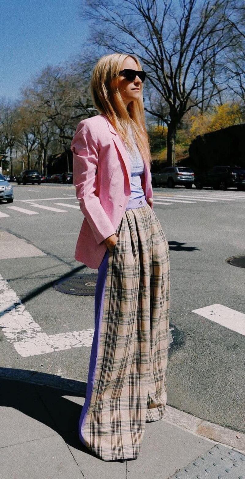 ¿Cómo usar estampado tartán en cualquier temporada del año?