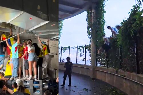 Tumulto na final da Copa América: torcedores invadem estádio e tentam entrar até pelos dutos de ventilação!