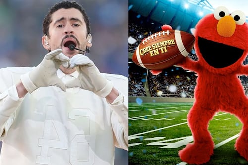 Elmo elogia atuação de Bad Bunny no Super Bowl e sugere que ele agora seja chamado de “Good Bunny”