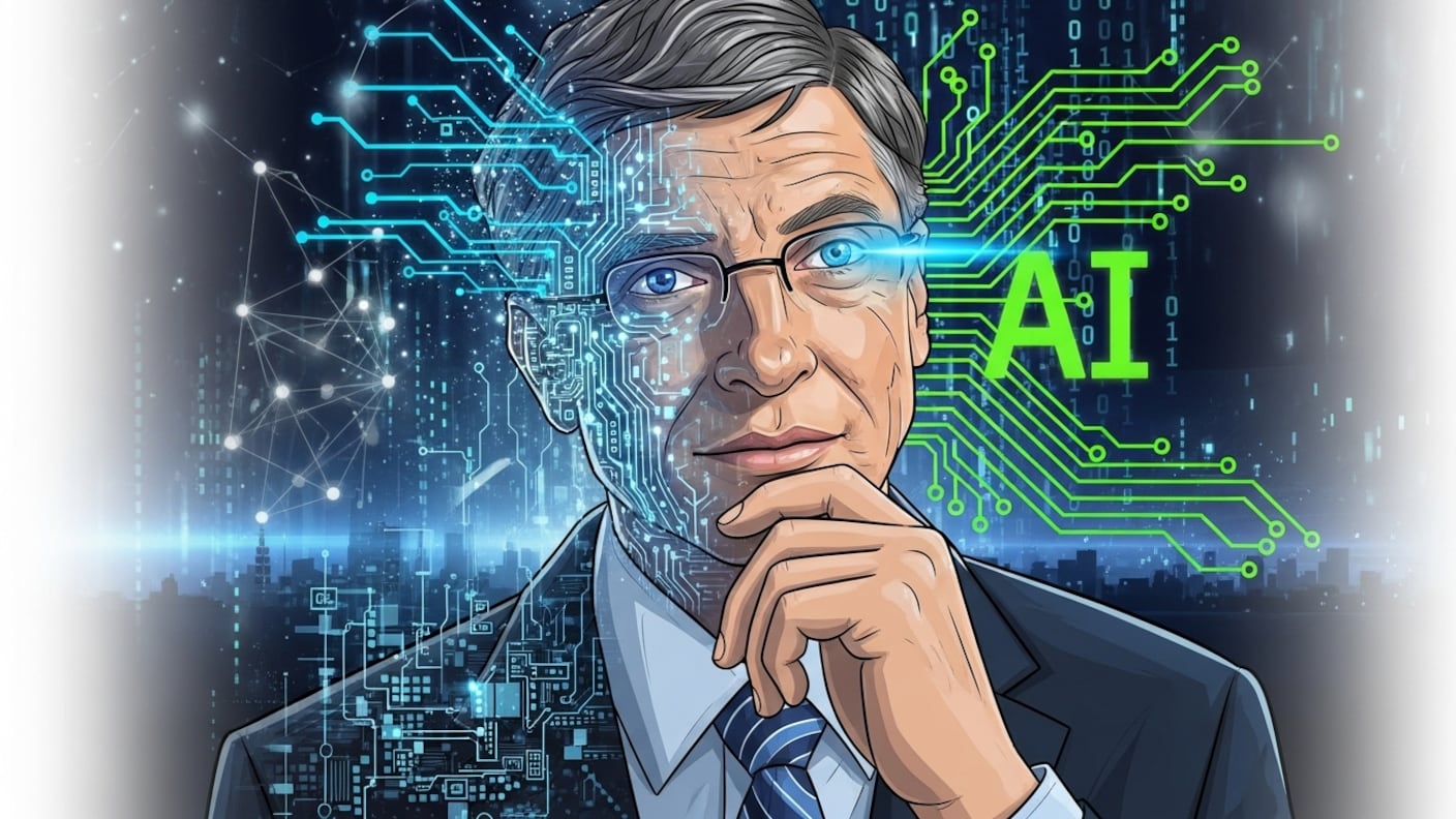 Bill Gates y la Inteligencia Artificial - Whisk/FW