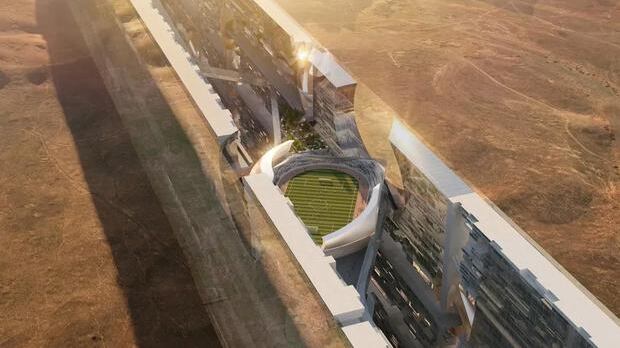 NEOM Stadium en The Line, Arabia Saudita