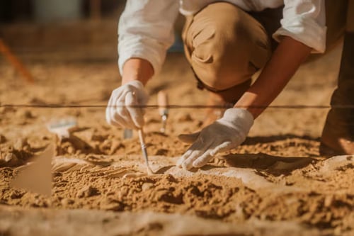 Arqueólogos descobrem túmulo de 4.600 anos com tiara de ouro