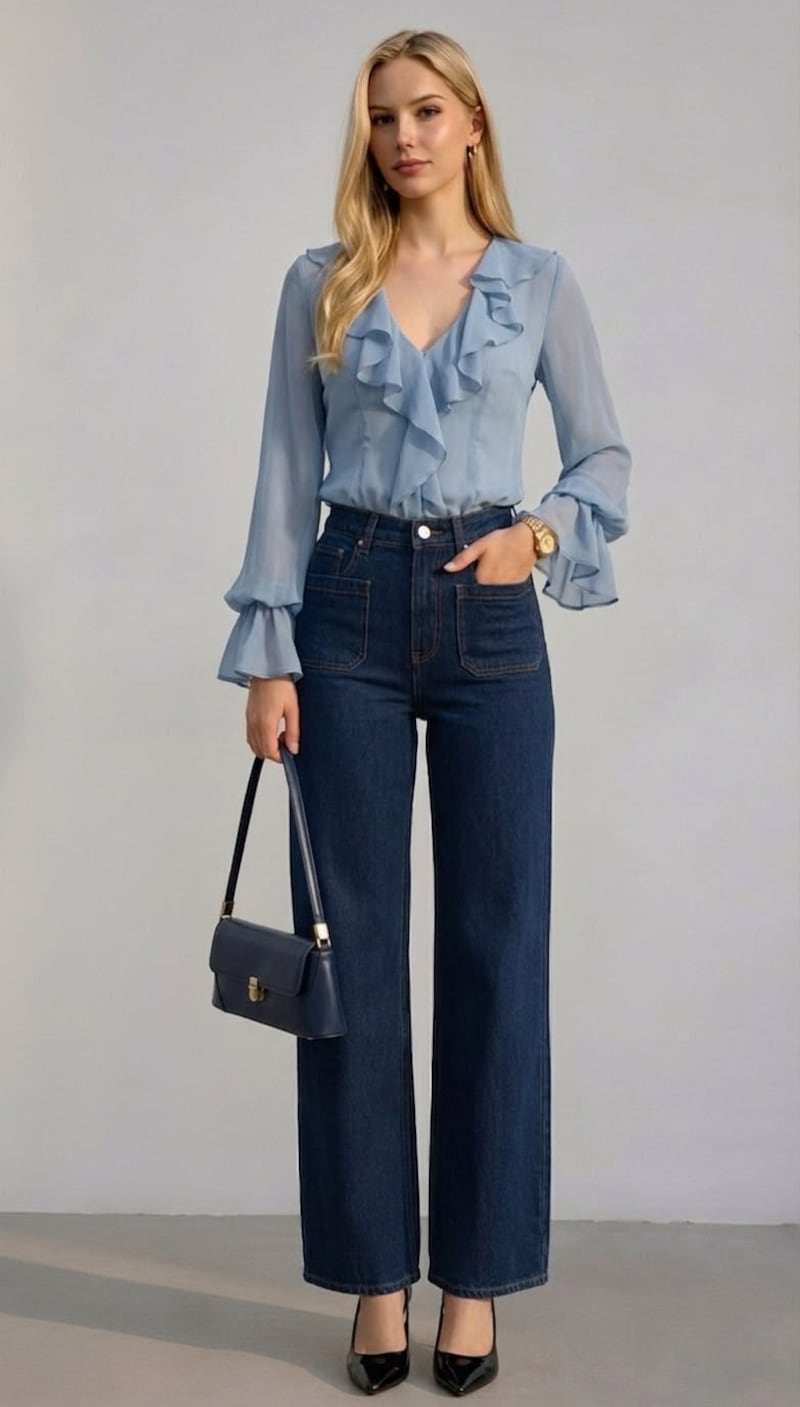 Cómo usar los jeans tubo de estufa o stovepipe jeans en 2026