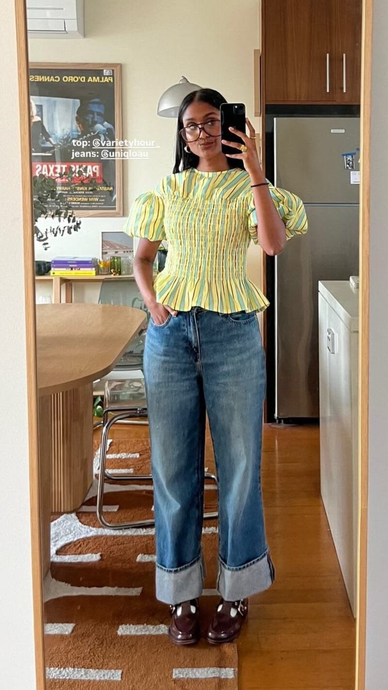 Las blusas nido de abeja serán tendencia este año