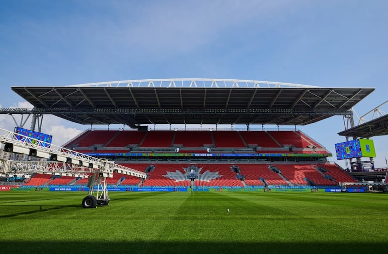 Todo listo en el Estadio de Toronto para la segunda inauguración del Mundial 2026 esta vez en tierras canadienses.