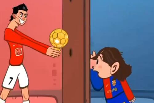 O vídeo de Lionel Messi e Cristiano Ronaldo que fez milhões de fãs de futebol chorarem