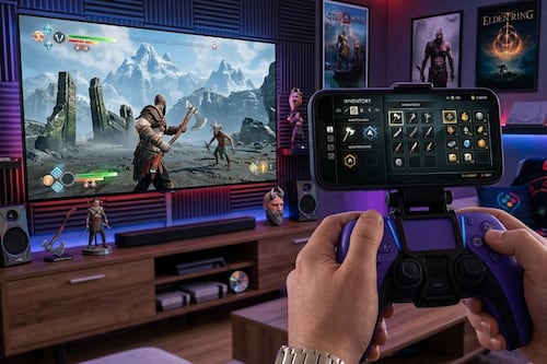 Sony patenteia acessório que transforma celular em controle DualSense